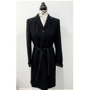 Ann Taylor Black Trench Coat